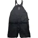 TIMBERLAND OVERALLS WORKWEAR BLACK UNISEX PRE OWNED