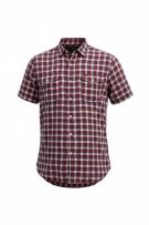TIMBERLAND ΠΟΥΚΑΜΙΣΟ CASUAL CHECKED EMBROIDERED LOGO ΚΟΚΚΙΝΟ/ΜΠΛΕ ΑΝΔΡΙΚΟ M