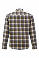 TIMBERLAND ΠΟΥΚΑΜΙΣΟ CHECKED ΜΠΛΕ ΚΑΦΕ ΑΝΤΡΙΚΟ PRE OWNED L