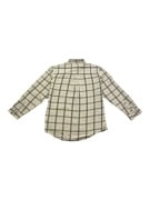 TIMBERLAND CHECKERED SHIRT LOGO BEIGE/BROWN MENS L