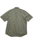 TIMBERLAND ΠΟΥΚΑΜΙΣΟ ΚΟΝΤΟΜΑΝΙΚΟ CHECKED LOGO ΠΡΑΣΙΝΟ/ΓΚΡΙ ΑΝΔΡΙΚΟ XL