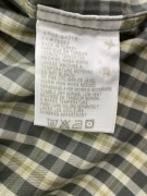 TIMBERLAND ΠΟΥΚΑΜΙΣΟ ΚΟΝΤΟΜΑΝΙΚΟ CHECKED LOGO ΠΡΑΣΙΝΟ/ΓΚΡΙ ΑΝΔΡΙΚΟ XL