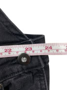 Time and Tru Σαλοπέτα Denim Casual Λογότυπο Μαύρο Γυναικείο XL