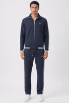 Tom Ford Σετ Φόρμας Zip Jacket & Παντελόνι Logo Navy Unisex L