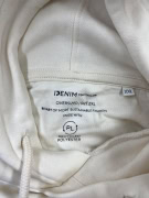 Tom Tailor Denim Ανδρικό Oversized Hoodie Εκρού XXL
