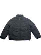 TOM TAILOR DENIM Μπουφάν Puffer Casual Logo Μαύρο Unisex XXL