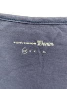 Tom Tailor Denim T-Shirt Denim Girl Logo Μπλε Γυναικείο XS