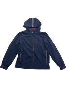 Tom Tailor Μπουφάν Softshell Casual Hooded Μπλε Ανδρικό XL