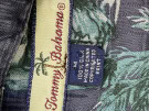 TOMMY BAHAMA CAMICIA A MANICHE CORTE TROPICAL GRAPHIC GRIGIO UOMO PRE OWNED XL