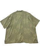 TOMMY BAHAMA OVERSIZED SHIRT GREEN MEN PRE OWNED XXL
