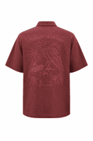 TOMMY BAHAMA ΠΟΥΚΑΜΙΣΟ ΡΕΤΡΟ ΜΠΟΡΝΤΟ ΑΝΤΡΙΚΟ PRE OWNED