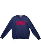 Tommy Hilfiger Denim Sweatshirt Μπλε Logo Crewneck Unisex L