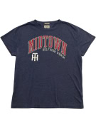 Tommy Hilfiger Denim T-shirt con logo vintage “Midtown” blu da uomo L