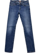 TOMMY HILFIGER DENIM JEANS SKINNY BLU DONNA PRE OWNED XS