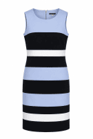 TOMMY HILFIGER ΦΟΡΕΜΑ ΜΙΝΙΜΑΛ ΓΑΛΑΖΙΟ ΓΥΝΑΙΚΕΙΟ PRE OWNED L