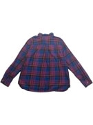 TOMMY HILFIGER Καρό Πουκάμισο Casual Logo Μπλε-Ροζ Γυναικείο XL
