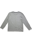TOMMY HILFIGER ΜΠΛΟΥΖΑ ΜΑΚΡΥΜΑΝΙΚΗ SLIM FIT LOGO ΓΚΡΙ ΑΝΔΡΙΚΟ XL