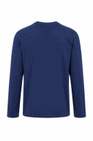 TOMMY HILFIGER ΜΠΛΟΥΖΑ ΜΕ ΜΑΚΡΥ ΜΑΝΙΚΙ GRAPHIC ΜΠΛΕ ΑΝΤΡΙΚΟ PRE OWNED XS