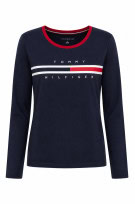TOMMY HILFIGER ΜΠΛΟΥΖΑ ΜΕ ΜΑΚΡΥ ΜΑΝΙΚΙ SPORTY NAVY ΑΝΤΡΙΚΟ PRE OWNED