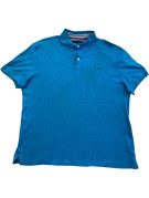 TOMMY HILFIGER ΜΠΛΟΥΖΑ ΠΟΛΟ ΚΛΑΣΙΚΗ ΤΙΡΚΟΥΑΖ ΑΝΤΡΙΚΟ PRE OWNED L