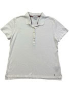 TOMMY HILFIGER ΜΠΛΟΥΖΑ ΠΟΛΟ MINIMAL ΛΕΥΚΟ ΑΝΤΡΙΚΟ PRE OWNED M