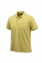 TOMMY HILFIGER POLO SHIRT VINTAGE YELLOW MENS XL pre-owned