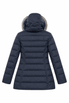 TOMMY HILFIGER ΜΠΟΥΦΑΝ PUFFER ΚΛΑΣΙΚΟ ΣΚΟΥΡΟ ΜΠΛΕ ΓΥΝΑΙΚΕΙΟ PRE OWNED L