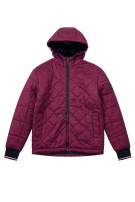 TOMMY HILFIGER GIACCA IMBOTTITA URBAN BORDEAUX WOMAN PRE OWNED M