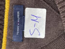 TOMMY HILFIGER ΠΛΕΚΤΗ ΜΠΛΟΥΖΑ MINIMAL ΚΑΦΕ ΑΝΤΡΙΚΟ PRE OWNED S/M