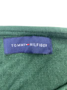 Tommy Hilfiger Πλεκτή Μπλούζα Ριγέ Casual Logo Πράσινο Ανδρική 3XL
