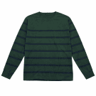 Tommy Hilfiger Πλεκτή Μπλούζα Ριγέ Casual Logo Πράσινο Ανδρική 3XL