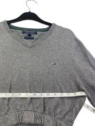TOMMY HILFIGER ΠΛΕΚΤΟ CROPPED MINIMAL ΓΚΡΙ ΓΥΝΑΙΚΕΙΟ PRE OWNED S