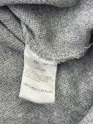 QUARTER ZIP SWEATER MINIMAL GREY MEN PRE OWNED