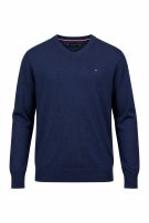 TOMMY HILFIGER ΠΛΕΚΤΟ ΠΟΥΛΟΒΕΡ MINIMAL ΜΠΛΕ ΑΝΤΡΙΚΟ PRE OWNED XL