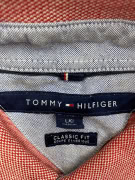 Tommy Hilfiger Polo Μπλούζα Classic Fit Logo Κεραμιδί Ανδρική L