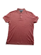 Tommy Hilfiger Polo Μπλούζα Classic Fit Logo Κεραμιδί Ανδρική L