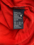 TOMMY HILFIGER POLO SHIRT CLASSIC LOGO RED MEN'S L