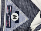 TOMMY HILFIGER POLO SHIRT CLASSIC BLUE MEN PRE OWNED M