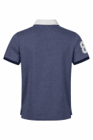 TOMMY HILFIGER POLO SHIRT CLASSIC BLUE MEN PRE OWNED M