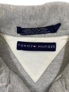 Tommy Hilfiger Polo Shirt Δίχρωμο Γκρι Εκρού Unisex M–L