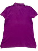 TOMMY HILFIGER POLO SHIRT MINIMAL FUCHSIA WOMEN PRE OWNED XS