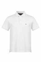 TOMMY HILFIGER POLO SHIRT MINIMAL WHITE ΑΝΤΡΙΚΟ PRE OWNED L