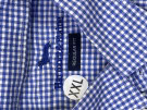 HARMONT & BLAINE ΠΟΥΚΑΜΙΣΟ BUTTON DOWN GINGHAM ΜΠΛΕ ΑΝΤΡΙΚΟ PRE OWNED XXL