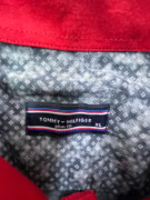 TOMMY HILFIGER ΠΟΥΚΑΜΙΣΟ CASUAL LOGO ΜΠΛΕ ΑΝΔΡΙΚΟ XL