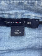 TOMMY HILFIGER ΠΟΥΚΑΜΙΣΟ CASUAL ΜΕ ΛΟΓΟΤΥΠΟ ΜΠΛΕ UNISEX S pre-owned