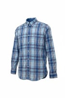 TOMMY HILFIGER ΠΟΥΚΑΜΙΣΟ CHECKED ΜΠΛΕ ΑΝΤΡΙΚΟ M pre-owned