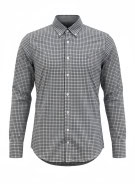 TOMMY HILFIGER SHIRT CLASSIC GREY MENS PRE OWNED M