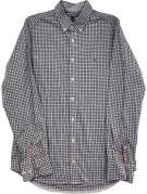 TOMMY HILFIGER SHIRT CLASSIC GREY MENS PRE OWNED M