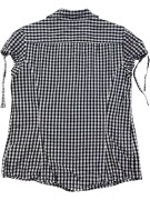 TOMMY HILFIGER Gingham Check Shirt Blue WOMEN'S M