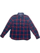 TOMMY HILFIGER Πουκάμισο Καρό Casual Logo Μπλε/Ροζ Ανδρικό M